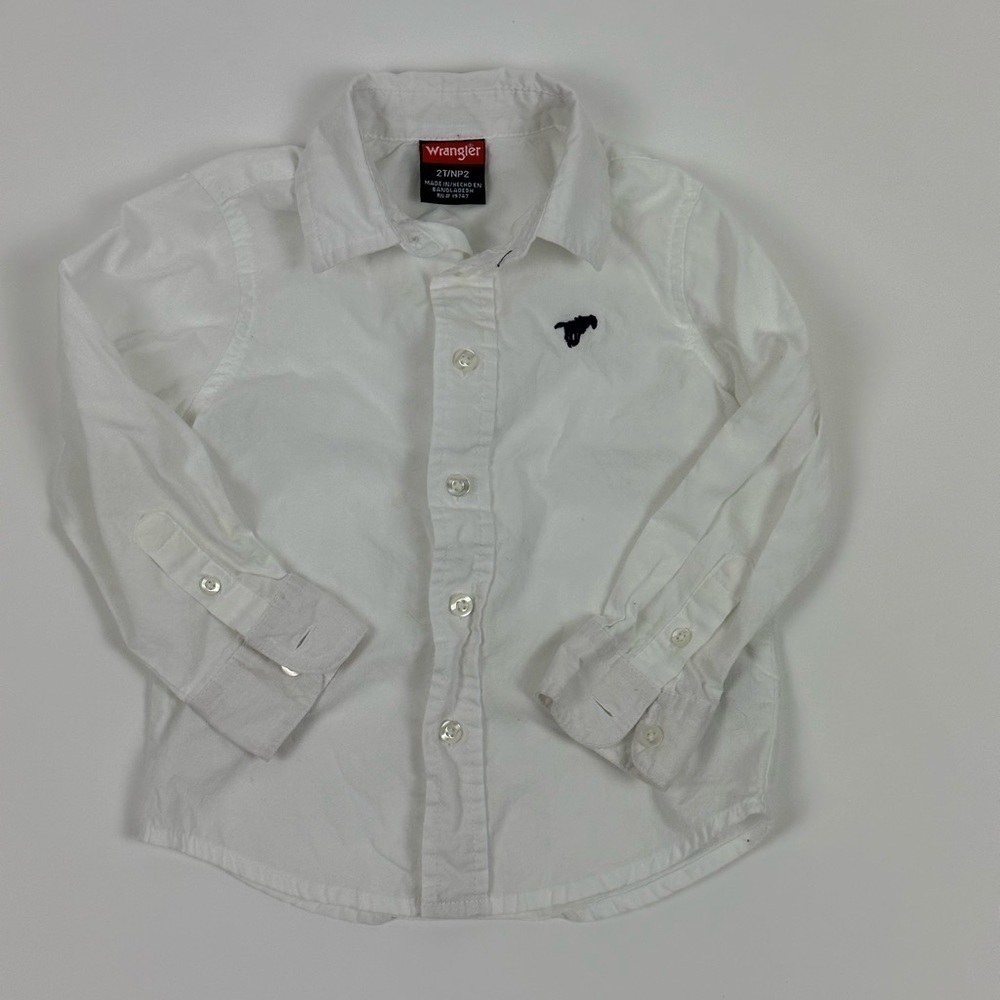 Toddler Boys Classic Button Down Shirt